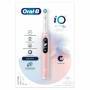 Oral-B iO 6 iO6 Sensitive Edition Elektrische Zahnbürste/Electric Toothbrush, Magnet-Technologie, 2 Aufsteckbürsten, 5 Putzmodi für Zahnpflege, Display & Reiseetui, Designed by Braun, pink sand