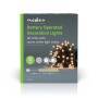 Nedis Weihnachtsbeleuchtung / Schnur / 96 LED's / Warmweiss / 7.20 m / Lichteffekte: 7 / Innen- und Aussenbereich / Batteriebetrieben
