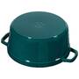 Staub Cocotte, 28 cm | La-Mer | rund | Gusseisen (40501-115-0)