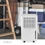 Nedis Luftentfeuchter| 10 l/Tag| Entfeuchtung Automatisch Trockene wäsche