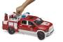 Bruder 02544 RAM 2500 Feuerwehreinsatzwagen mit Light + Sound Modul