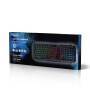 Nedis Wired Gaming Keyboard / USB Type-A / Folientasten / LED / AZERTY / FR-Layout / Stromversorgung über USB / Netzkabellänge: 1.30 m / Multimedia