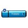 Kingston IronKey VP50 - 16 GB - USB Type-C - 3.2 Gen 1 (3.1 Gen 1) - 250 MB/s - Cap - Black - Blue