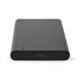 Nedis Festplattengehäuse / 2.5 " / USB 3.1 Gen1 / USB Type-A / USB Type-C™ / Notebook / PC / Aluminium