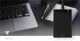 Nedis Festplattengehäuse / 2.5 " / USB 3.1 Gen1 / USB Type-A / USB Type-C™ / Notebook / PC / Aluminium