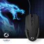 Nedis Gaming Mouse / Verdrahtet / 1200 / 2400 / 4800 / 7200 dpi / Einstellbar DPI / Anzahl Knöpfe: 6 / Programmierbare Tasten / Rechtshändig / 1.50 m / Ohne Beleuchtung