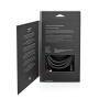 Nedis Subwoofer Kabel / RCA / 2x RCA Stecker / Vergoldet / 3.00 m / Rund / 4.5 mm / Grau / Gun Metal Grau / Verpackung mit Sichtfenster
