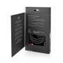 Nedis Subwoofer Kabel / RCA / 2x RCA Stecker / Vergoldet / 3.00 m / Rund / 4.5 mm / Grau / Gun Metal Grau / Verpackung mit Sichtfenster