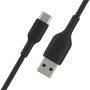 Belkin USB-C/USB-A Kabel    15cm PVC, schwarz        CAB001bt0MBK Kabel und Adapter -Kommunikation-
