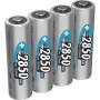 Ansmann 5035212 - Rechargeable battery - Nickel-Metal Hydride (NiMH) - 1.2 V - 4 pc(s) - 2850 mAh - Blue - Silver