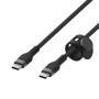 Belkin Boost Charge USB-C to 2.0 Braided Silicon 2M Black - Digital