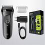Braun Nass- und Trockenrasierer Series 3 Shave&Style 3000BT