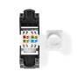 Nedis Keystone / CAT6a / RJ45 Buchse / U/UTP / ABS / Box
