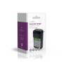 Nedis NiMH-Akku-Ladegerät AA AAA| 1.2 VDC 9| 200.00 mA| Ladeerhaltung| Euro - Nickel Metal Hydride (NimH) - 9V-Block