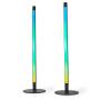Nedis SmartLife Stimmungslicht / Wi-Fi / Tube / 600 lm / RGBIC / Warm bis kühlen weiß / 2700 - 6500 K / 36 W / Metall / 2 Stück