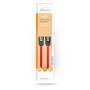 Nedis SATA Kabel / 1.5 Gbps / SATA 7-Pin-Buchse / SATA 7-Pin-Buchse / Vernickelt / 0.50 m / Flach / PVC / Red / Box