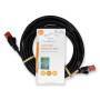 Nedis CAT6-Netzwerkkabel / RJ45 Stecker / RJ45 Stecker / U/UTP / 3.00 m / Rund / PVC / Schwarz / Label