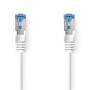 Nedis CAT6a-Netzwerkkabel / S/FTP / RJ45 Stecker / RJ45 Stecker / 3.00 m / Snagless / Rund / LSZH / Weiss / Box