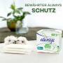 Always Ultra Binden Damen Gr. 2, Long, 54 Damenbinden mit Flügeln (3 x 18 Stück), Monatspaket, Organic Cotton Protection, sicherer Schutz und Oberfläche 100% Bio-Baumwolle
