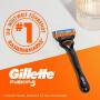 Gillette Fusion 5 Rasierklingen, 12 Ersatzklingen für Nassrasierer Herren mit 5-fach Klinge 