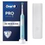 Oral-B Pro Series 1 blau Elektrische Zahnbürste/Electric Toothbrush, 1 Aufsteckbürste, 3 Putzmodi und Drucksensor für Zahnpflege, Reiseetui