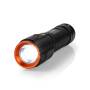 Nedis LED-Taschenlampe / Batteriebetrieben / 3.7 V DC / 20 W / N/A / Batterien enthalten / Wiederaufladbar / Nennlichtstrom: 2000 lm / Lichtbereich: 180 m / Strahlungswinkel: 10 °