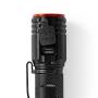 Nedis LED-Taschenlampe / Batteriebetrieben / 3.7 V DC / 20 W / N/A / Batterien enthalten / Wiederaufladbar / Nennlichtstrom: 2000 lm / Lichtbereich: 180 m / Strahlungswinkel: 10 °