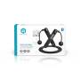 Nedis SmartLife Springseil / Bluetooth® / Dual Hall sensor / LED-Anzeige / PVC / 3.00 m / Akku-Bälle / Beutel mit Kordelzug / Schwarz