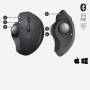 Logitech MX Ergo - Right-hand - Trackball - RF Wireless + Bluetooth - 440 DPI - Graphite