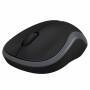 Logitech M 185 Cordless Notebook Mouse USB schwarz / grau Mäuse PC -kabellos-