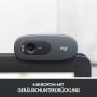 Logitech Webcam C270 HD 1280x720 USB2.0 Audio black - Webcam