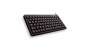 Cherry Slim Line Compact-Keyboard G84-4100 - Keyboard - Laser - 86 keys QWERTZ - Black