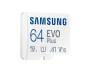 Samsung microSDXC EVO Plus 64GB mit Adapter MB-MC64KA/EU microSD