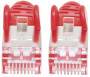 Intellinet Network Patch Cable - Cat6 - 20m - Red - Copper - S/FTP - LSOH / LSZH - PVC - RJ45 - Gold Plated Contacts - Snagless - Booted - Polybag - 20 m - Cat6 - S/FTP (S-STP) - RJ-45 - RJ-45 - Red