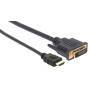 Techly ICOC-HDMI-D-100 - 10 m - DVI-D - Male - Male - Straight - Straight
