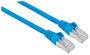 Intellinet Network Patch Cable - Cat6 - 0.5m - Blue - Copper - S/FTP - LSOH / LSZH - PVC - RJ45 - Gold Plated Contacts - Snagless - Booted - Polybag - 0.5 m - Cat6 - S/FTP (S-STP) - RJ-45 - RJ-45 - Blue