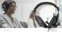 Nedis PC-Headset / Über Ohr / Stereo / 1x 3.5 mm / 2x 3.5 mm / Klappbarer Mikrofon / Schwarz