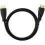 Techly HDMI Kabel 2.0 High Speed with Ethernet schwarz 6m (ICOC-HDMI2-4-060)
