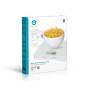 Nedis SmartLife Küchenwaage / Bluetooth® / Glas / Kunststoff / Weiss