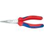 KNIPEX 25 05 160 - Side-cutting pliers - Chrome,Stainless steel - Blue/Red - 16 cm - 144 g