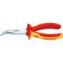 KNIPEX 25 26 160 - Side-cutting pliers - Chromium-vanadium steel - Plastic - Red/Orange - 16 cm - 144 g