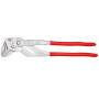 KNIPEX 86 03 400 - Slip-joint pliers - 8.5 cm - Chromium-vanadium steel - Plastic - Red - 40 cm