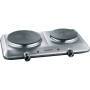 SEVERIN DK 1014 - Stainless steel - Countertop - Stainless steel - 2 zone(s) - 1000 W - 15 cm