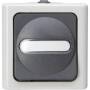 Heinrich Kopp Kopp 561456001 - Pushbutton switch - 1P - Grey,White - Thermoplastic - IP44 - 78 mm