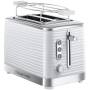 Russell Hobbs Inspire - 2 slice(s) - White - Plastic - Buttons,Rotary - 1050 W - 340 mm
