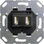 GIRA 235900 - 2x USB - 10 - 40 °C - Metallic - 100 - 240 V - 50 - 60 - 2.1 A