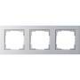 GIRA E2 - Aluminium - Thermoplastic - Screwless - 80.8 mm - 223.4 mm - 9.3 mm