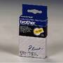 Brother SCHRIFT SCHWARZ / BAND GELB (TC691 PRÄGEBAND  9MM)