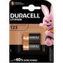 Duracell Ultra 123 BG2 - Single-use battery - CR123A - Lithium - 3 V - 2 pc(s) - Black,Orange