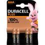 Duracell MICROZELLE  1,5V   PLUS (MN 2400/4STK LR03AAA)